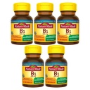 自然制造 B1 100 Mg 100 计数 (5 Pack)