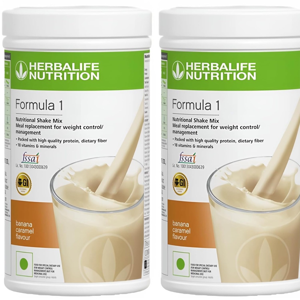 Herbalife公式1 营养性摇摆混合剂 -- -- 包每包2 500克 -- -- Herbalife摇摆 -- -- Herbalife蛋白粉 -- -- Herbalife体重损失食品替代剂(Banana-香蕉)