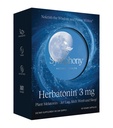 Herbatonin 3mg - 唯一天然植物梅拉托宁 自然睡眠周期,身体时钟和环形节奏支持 Jet Lag, 60 Vegan Capsules(60天供应)