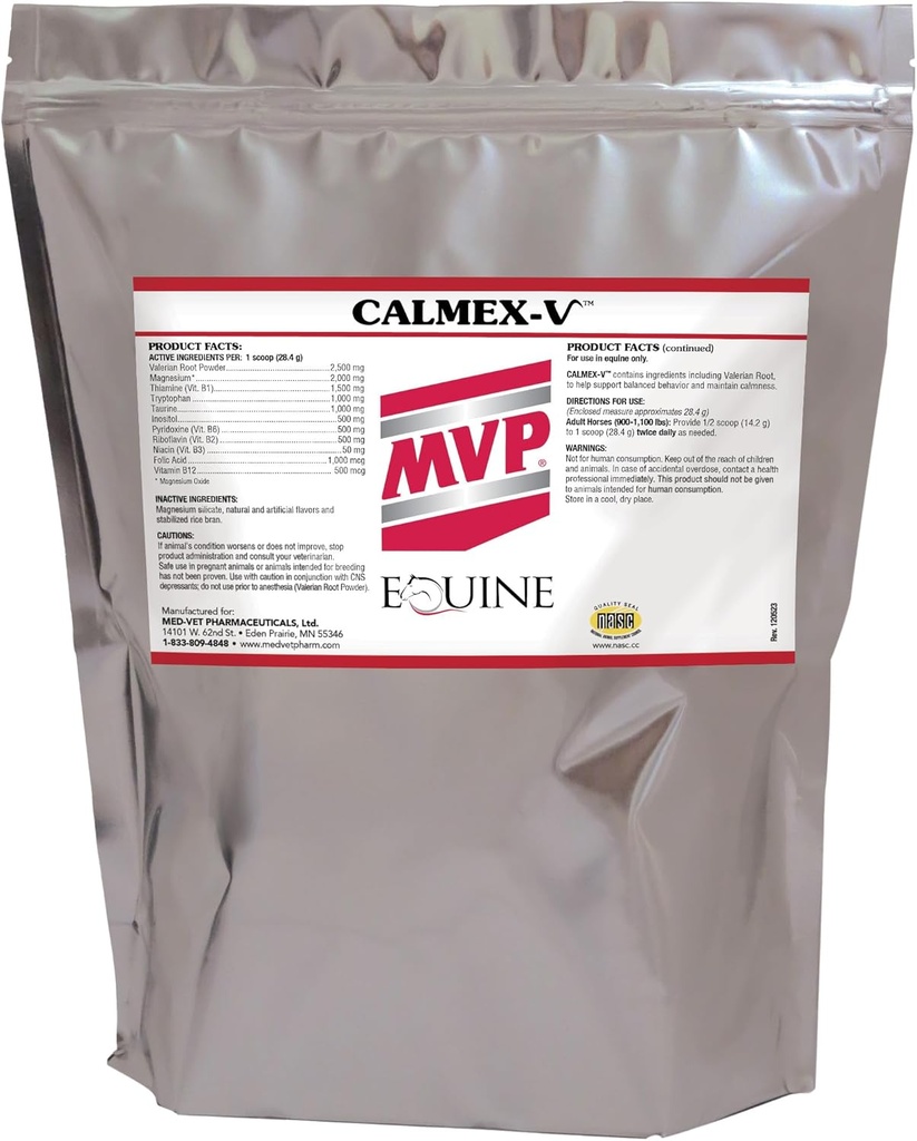 Calmex-V (5 lb) 平静支持马.