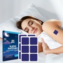 成人深度睡眠补丁 超强 快速代理睡眠援助补丁 男女 100%自然成份,易于应用,皮肤友好(42页)