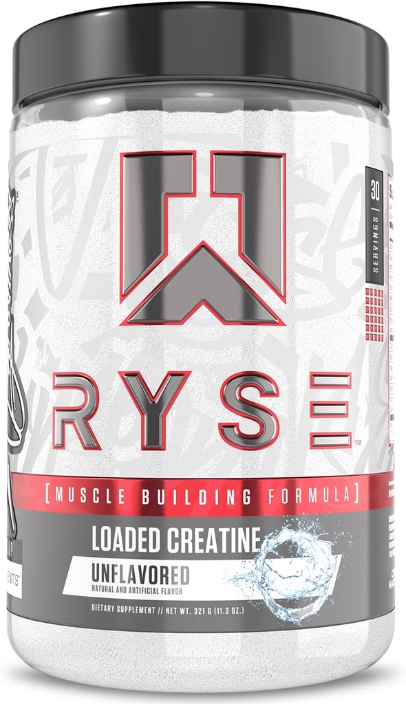 RYSE为男女加载的凝血剂 - 不受欢迎 - 肌肉建筑公式 含有3种形式的电解质,贝氏安非他明和高峰 ATP - 强度,动力和耐力支持 - 30种服务