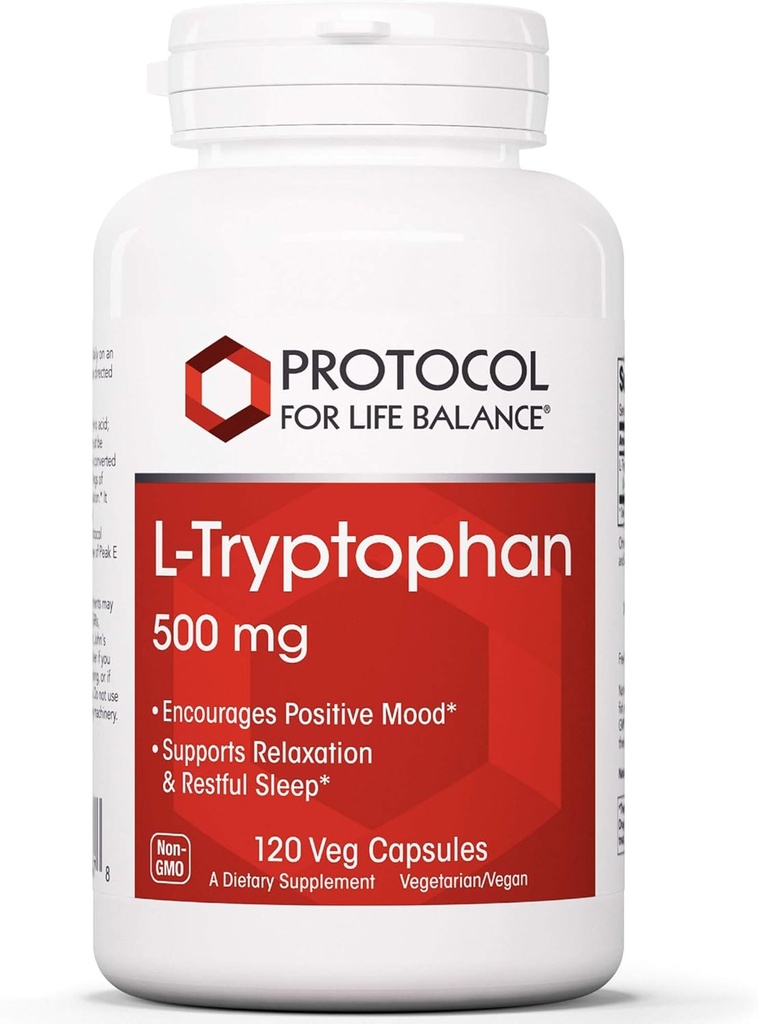 生命平衡议定书 -- -- L-Tryptophan 500毫克 -- -- 120维卡普尔