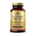 Solgar L-Lysine 500 毫克 - 100 蔬菜卡普尔 - 皮肤与组织支持 - 非GMO、Vegan、Kosher、Gluten Free - 100 服务