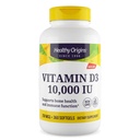 健康原产地 维生素 D3 10,000 IU(非GMO,高概率,骨骼支持,免疫支持,Gluten Free),360 Softgels