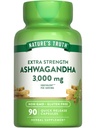 大自然的真理 Ashwagandha Capsules QQ 3000mg 90 Counter 超强 QQ 与黑辣椒 QQ Non-GMO & Gluten Free 补充