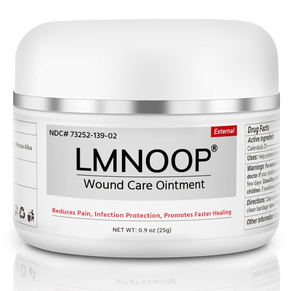LMNOOP-Bed Sore Ointment, 感染防护和皮肤修复最大强度伤痕护理包, 糖尿病伤痕快速治愈, 压力痛, 风性溃疡, 烧伤,切伤, 破伤风