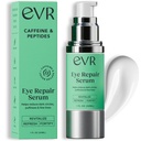 Cafeine Eye Cream for Dark Circles Puffiness and Wreaks - Fragance Free - 抗衰老眼科护理敏感皮肤 - 美国为男女制作 - 1 Oz