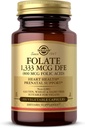 Solgar Folate 1 333 mcg 饮食用Folate等效物(800 mcg Folic Acid),100 蔬菜盖-心脏健康,健康神经系统,产前支持-非GMO,Vegan,Gluten Free-100服务