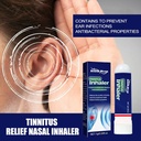 Techsilen for Tinnitus, Tinnitus Inhaler, Ecoraure Tinnitus Inhaler, Techsilen Tinnitus Inhaler, Tinnitus Relief for Ring Ears, Tinnitus Relife Nasal Inhaler (5 pcs) (英语).
