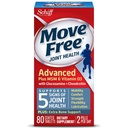 移动 Free Advanced Plus MSM和维生素D3,80片药片 - 与Glucosamine和Chondroitin的联合健康补充剂(3包)