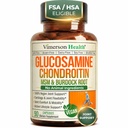 Glucosamine Chondroitin MSM – Glucosamine Sulfate 1500 mg, Chondroitin 和 MSM 的男女联合支助补编,用于Cartilag,联合健康和弹性90 Capsules, Vegan