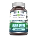 美国制造的超乎想象的Hyaluronic Acid 100 Mg 补充 | Capsules | Non-GMO | Gluten-free | (1 Pack | 120 Count)