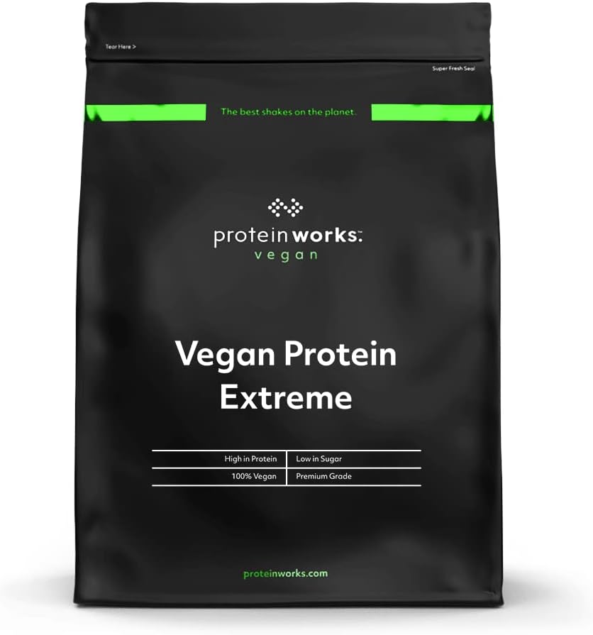 蛋白质工程 - Vegan蛋白质 Extreme → 高蛋白粉 → 植物基 摇摆 → 草莓 'n' Cream 2.20英镑