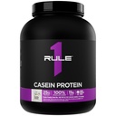规则1 Casein蛋白 - 25g 蛋白质和11g EAAs Pervice from Slow-Release Micellar casein for over night Recover and sublished Protein (4英镑*, Vanilla Crème) 餐饮间晚间恢复和持续交付
