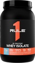 规则1 R1蛋白质 Whey Isolate - 有25g蛋白 & 6g BCAA 单自孤立和水解源进行工作回收(2英镑*,水果谷)