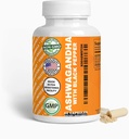 Ashwagandha & Black Pepper Capsules, 1300mg & 10mg, 60 Counter, Boost 豁免和自然混合