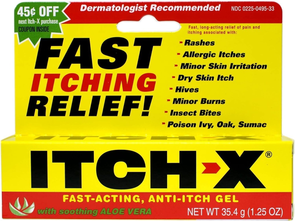 788802 Tube Anti-Itch Itch X Gel 1.25oz 量 1单位 由Ascher, B.F. &.