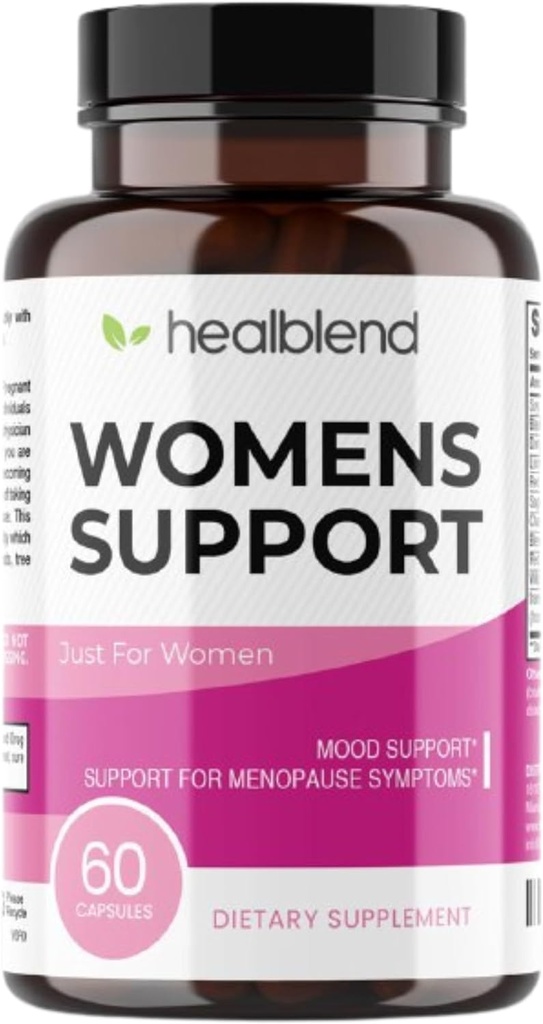 妇女支助综合先进公式 -- -- 女性支助补充热闪光灯、夜汗、Perimenopause和更年期症状 -- -- 自然霍尔蒙条例 -- -- 60个卡普苏尔