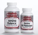Physique Stack - Amino 平衡 240 盖 与 BCAA 和 EAA 的 完全自由形式公式,用于肌肉恢复 。 氨基GHR释放剂 120帽 与L-Arginine和L-Glutamine合作促进利安肌肉生长