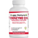 Coenzyme Q10 高易感 COQ10-40mg UBIQUINOL 用于狗(120 Tabs) 在美国制造 用于狗的CoQ10