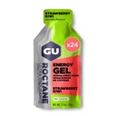 GU 能源 Roctane 超耐力能源 Gel, Vegan, Gluten-Free, Kosher, 以及 乳房免费运动营养为跑步, 自行车, 徒步或滑雪, 草莓 Kiwi (24包)
