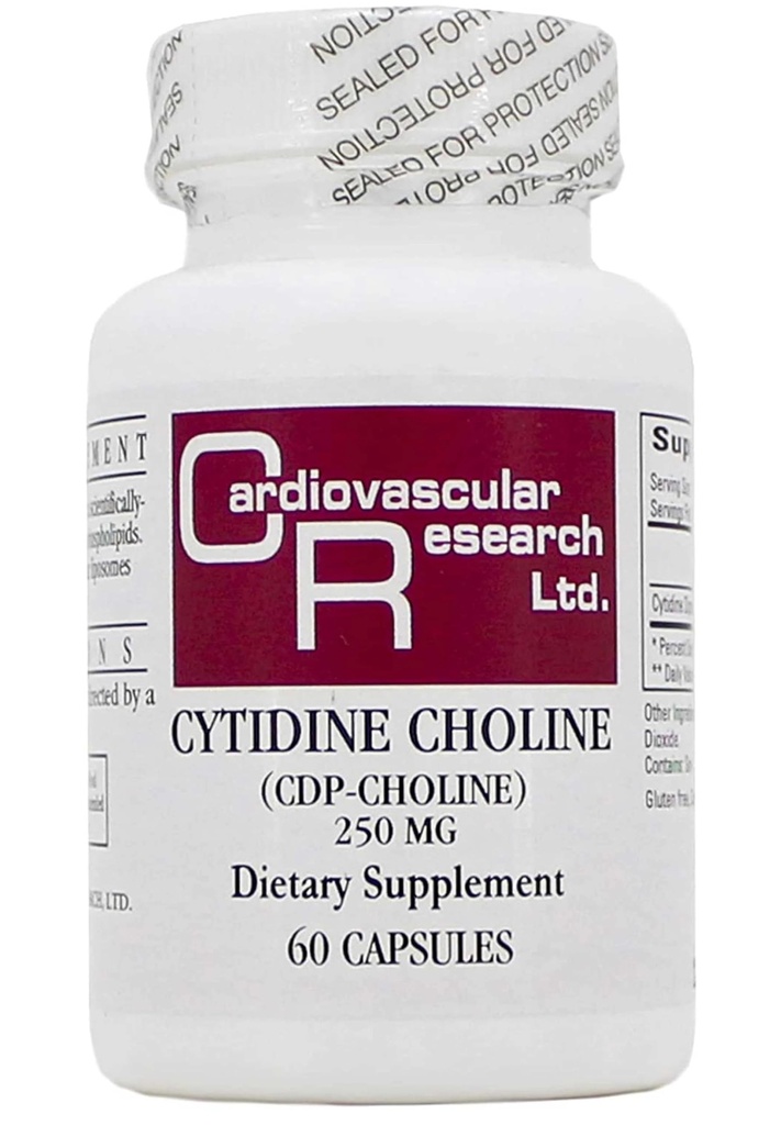 生态公式——Cytidine Choline 250 mg 60 盖[健康和美