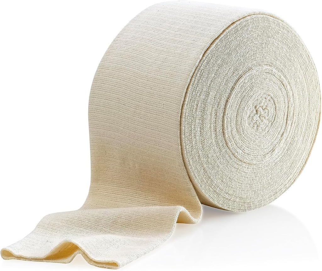 弹性管状支持带大小 D, 10M Box - 大膝盖支持带颜色 (3" X 33英尺) - Medium Thigh, Cotton Spandex