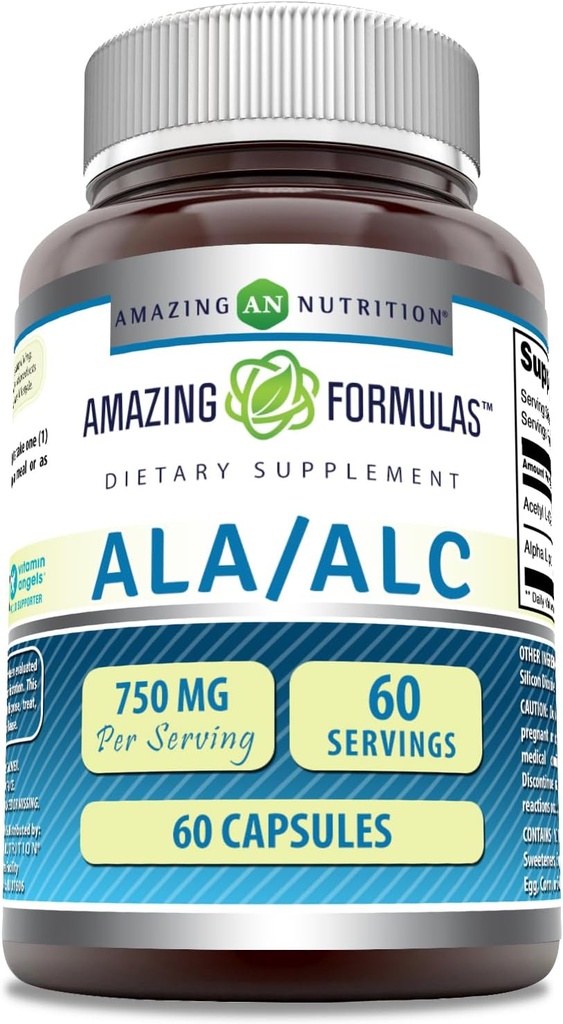 惊人营养 Ala/ALC 750 Mg 60 计数