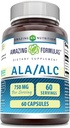 惊人营养 Ala/ALC 750 Mg 60 计数