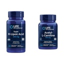 寿命延长超级R-液态酸240mg和乙酰-L-Carnitine 100 Capsules - 细胞能和脑健康