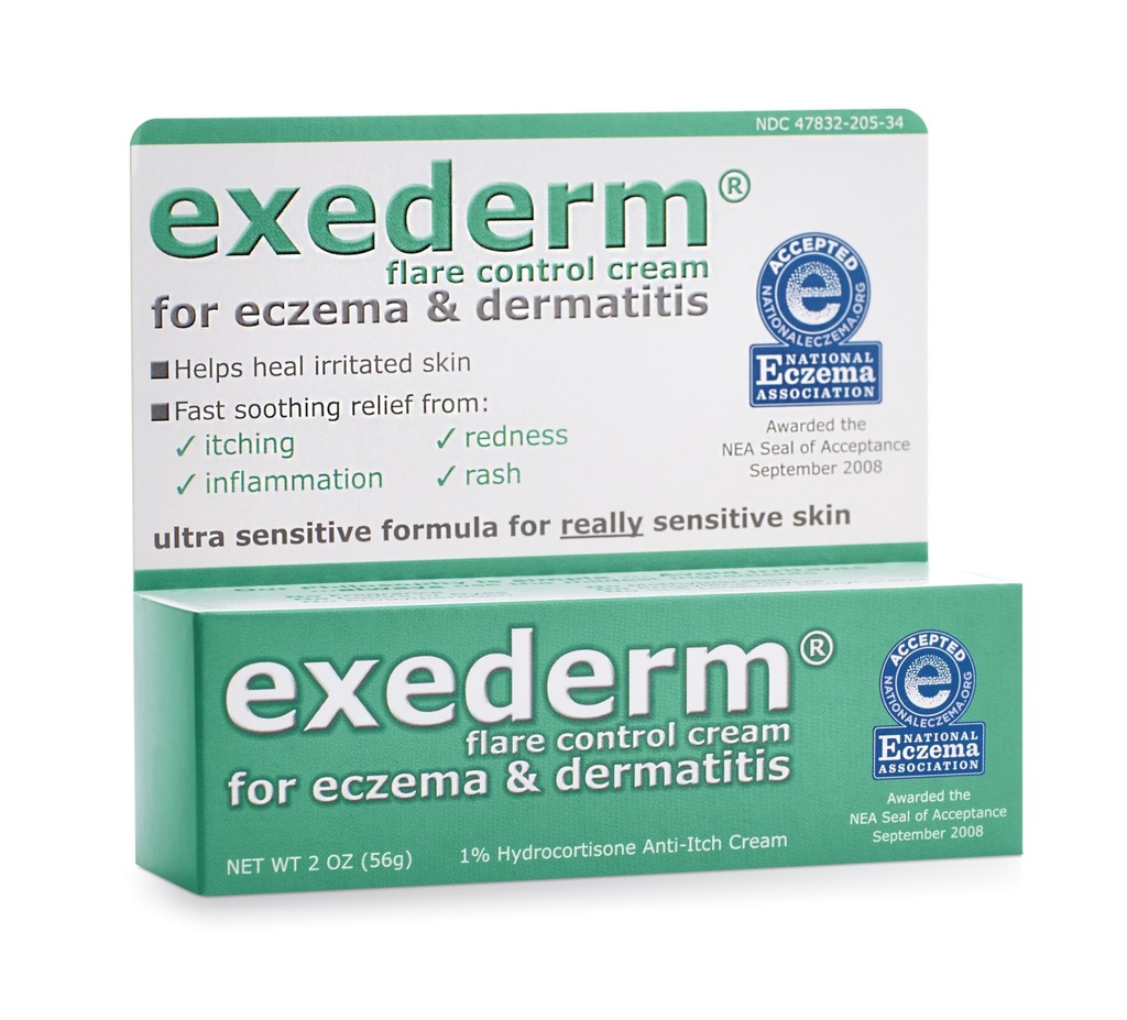 Eczema 和 Dermatitis 的 Exederm 火焰控制凝胶, 2oz