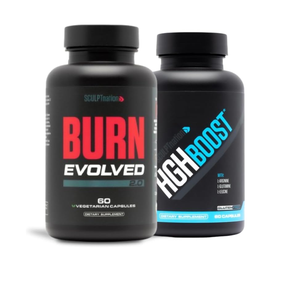 V Shred Burn Evolved 2.0 和 L Arginine Bundle 的雕塑民族
