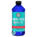 Be Smart Get Protect Nano Silver Immuno Boost - 16 oz - Daily Immune 家庭补充 - Gluten Free, Vegetarian - 在美国制造