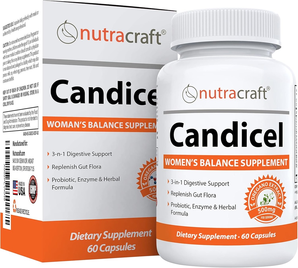 1号肠胃植物补充剂 | Caprylic Acid, Oregano, Wormwood, Black Walnut & Probiotics for Overgrown Support | 60 Capsules(非GMO) craft | | | | | | | | | | | | | | | | | | | | | | | | | |(非GMO)