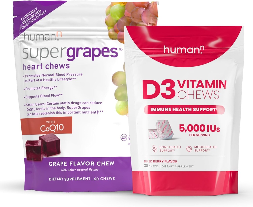 人类超级葡萄 & D3 Chews