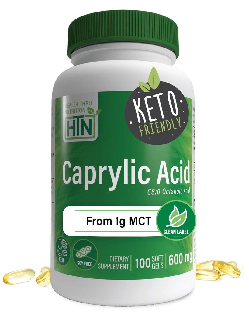 纯一克MCT Oil → Non-GMO & Soy Free → 支持健康消化和腹部健康 → Keto友好
