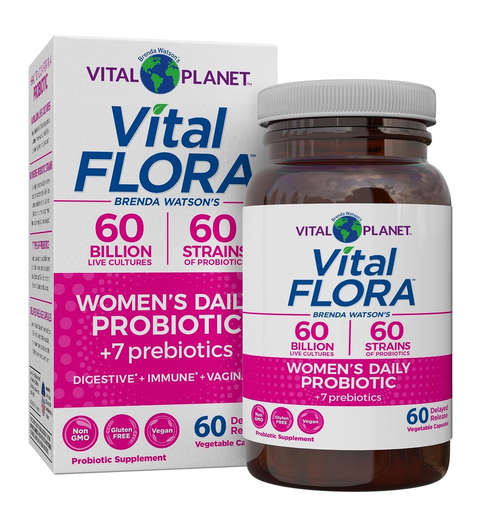生命星球 -- -- 生命植物妇女日报的 " Probiotic " 60亿CFU、 " 60种不同草丛 " 、 " 7种有机先生 " 、 " 阴道和免疫支持 " 、 " 布洛特 " 、 " 消化性 " 妇女健康 " 60 Capsules