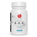 ADK 维生素补充剂与网络抗氧化剂-A、D3、K2(MK-7非苏伊)和E配CoQ10和Alpha Lipoic Acid-用于视觉、强骨和牙齿,以及免疫支持-D35,000iu 复合体