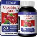 Urolithin A Supplement 1000 mg Plus Trans-Resveratrol, Anthocyanins, 绿茶,促进健康老龄化,支持手机和男女能源,60 Capsules-52