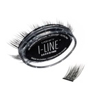 Lashify I-LineShort Pre-Mapped Gossamer, Easy DIY False Lashes 创建愤怒的外观和眼线效果