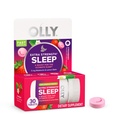 OLLY 超强睡眠快速溶解片,5mg Melatonin, Vegan,草莓 - 30厘米