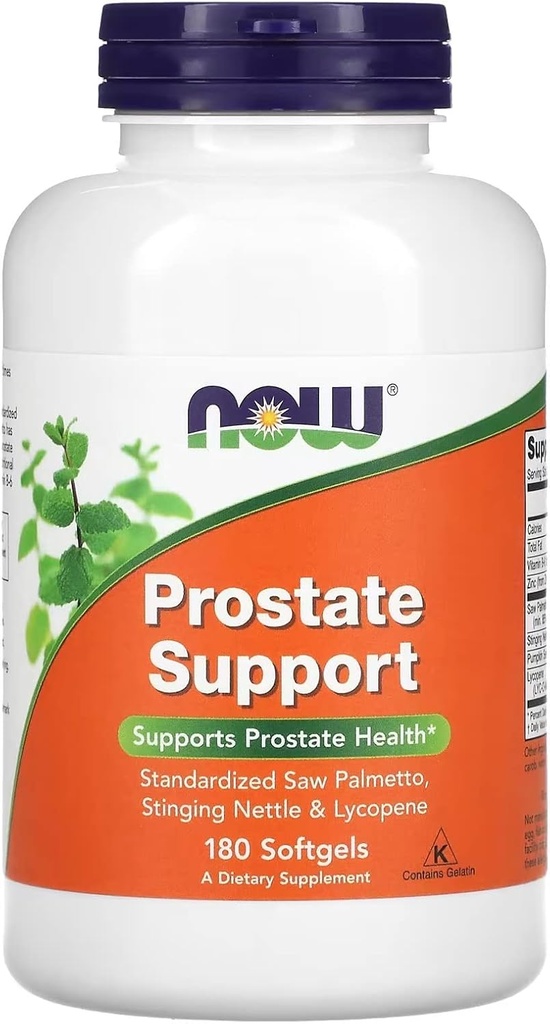 前列腺支持,180 Sgel by Now Foods(2包)