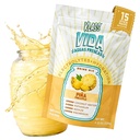 Electrolyte Drink Mix – Pineapple Agua Fresca Flavor – 配有椰水和矿物的无糖水粉 – 15 单工棒包装,低卡路里,天然火焰