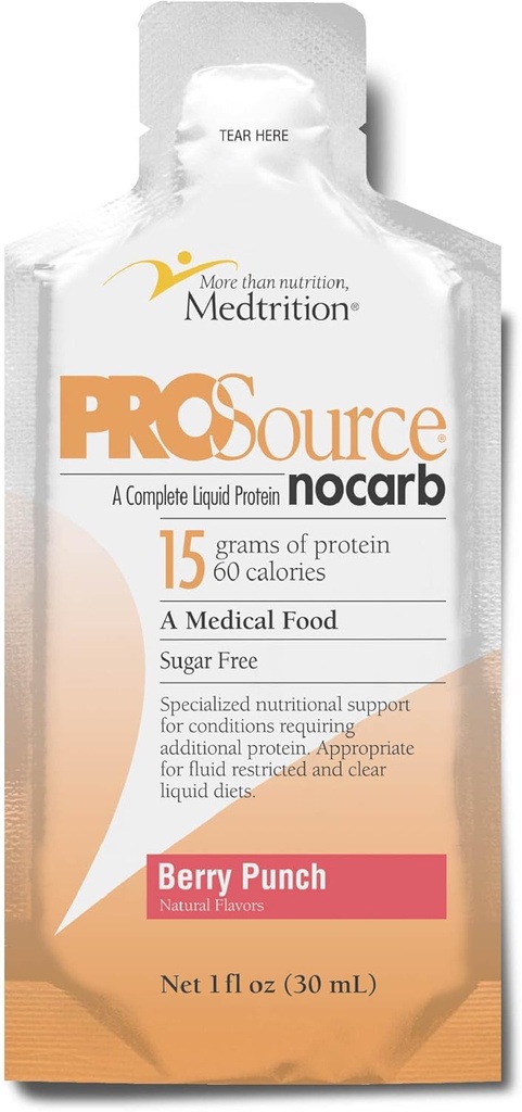 Pro Medtrition Pro Source NoCarb Berry Punch 能量液体包