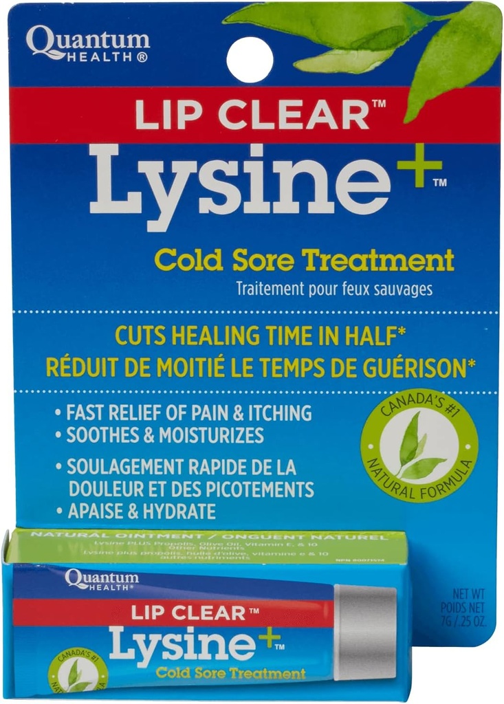 Lip clear Lysine + 冷血疗法 0.25 oz(包 3)