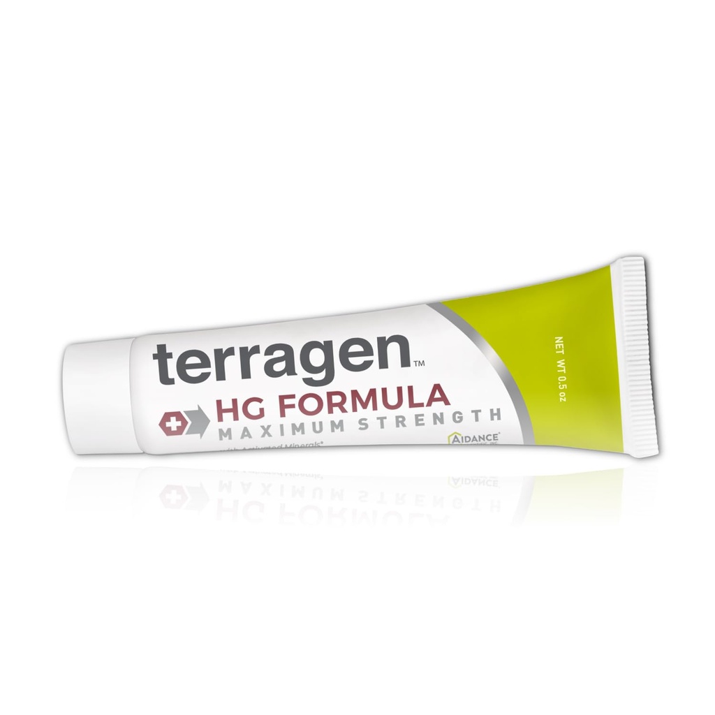 Terragen HG 公式 MAX 基因索雷斯 Cream by terrasil,快速松动自然治疗,为男女提供有效的破伤风支持(14g)