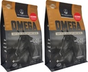 Omega Wafers陛下的《Omega Wafers》——《高级马/Equine Skin》、《Coat》和《免疫支持补编》——《Omega 3、6、9》和《Biotin》(Peppermint,2 Pack(120个总数))