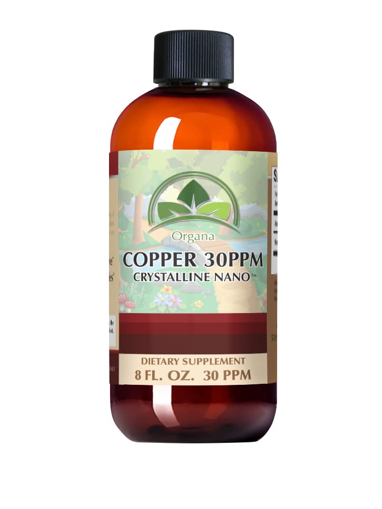 有机纯晶体液体铜补充剂-30 PPM-高吸收铜