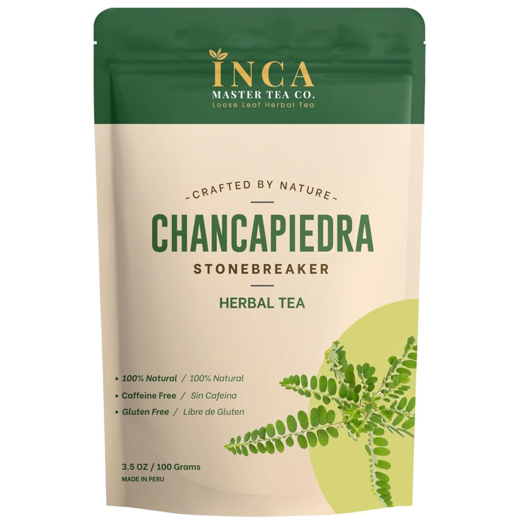印加法师 Chanca Piedra 断石器 - 100% 天然茶肾石溶解器 & Gallbladder Cleanse, 100 grams(3.5 Ounces) 肾石支持
